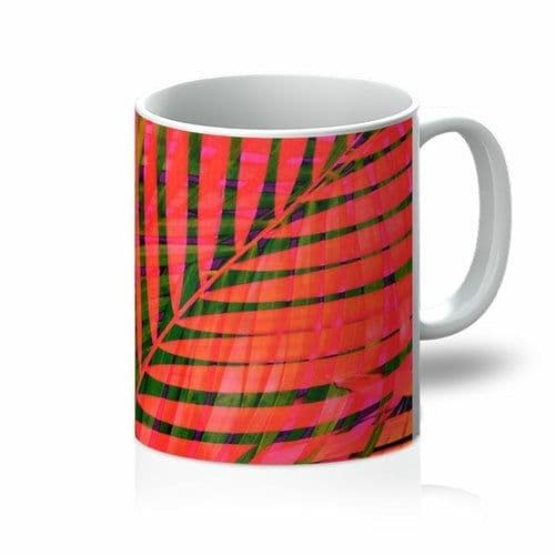 image-COLORFUL TROPICAL LEAVES Mug