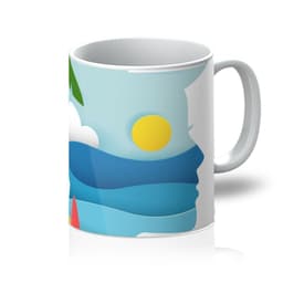 image-Beach papecraft Mug