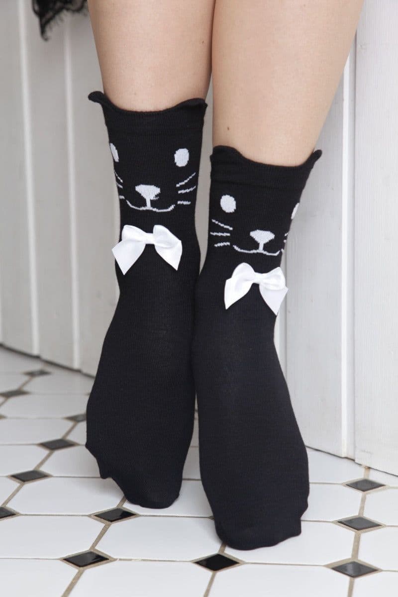 image-KITKAT socks with a bow for kids