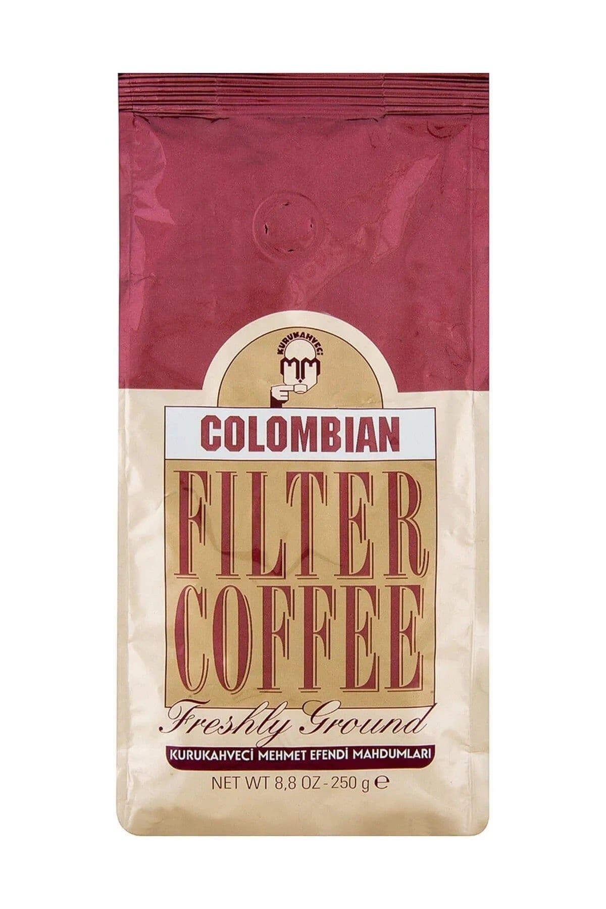 image-Kurukahveci Mehmet Efendi Kolumbianischer Filterkaffee Gemahlen 250g