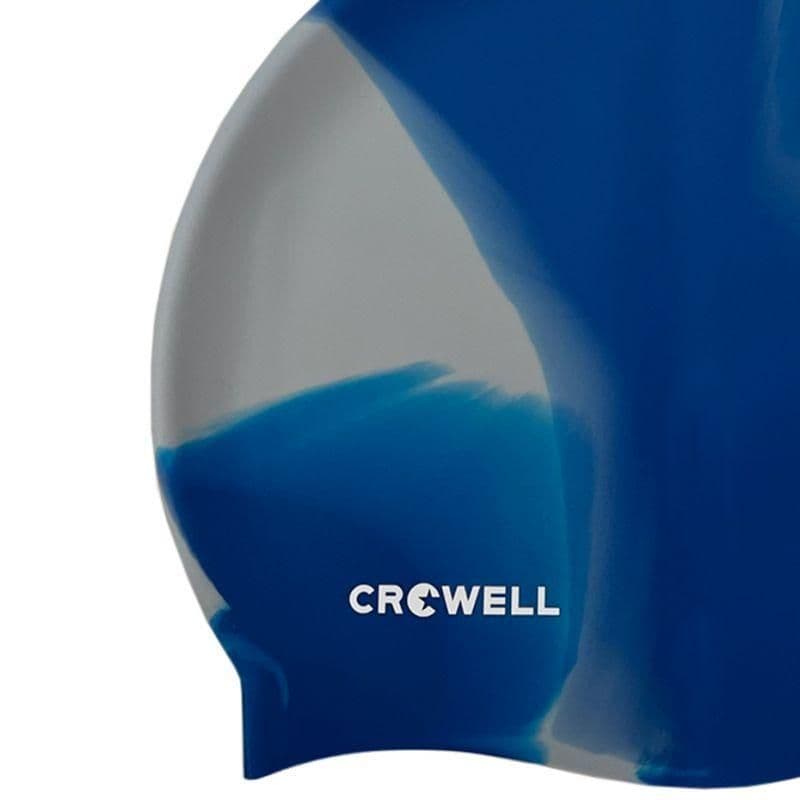 image-Crowell Multi Flame silicone swimming cap col.19