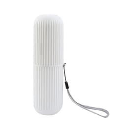 image-Portable Toothpaste Toothbrush Protect Holder Case Travel Camping Storage Box Protect Toothbrush Toothpaste from Dirt and Damage