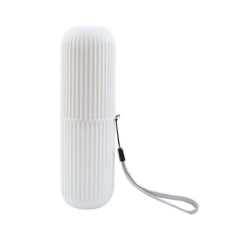 image-Portable Toothpaste Toothbrush Protect Holder Case Travel Camping Storage Box Protect Toothbrush Toothpaste from Dirt and Damage
