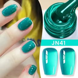 image-BORN PRETTY Milky White Jelly Nude Gel Nail Polish 10ml White Translucent Soak Off Gel Vernis Semi Permanent Need UV Light Cure
