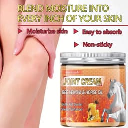 image-Muscle Firming Massage Cream, Collagen, Hypoallergenic, Moisturizing Cream, Suitable for All Skin Types, Unisex
