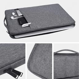image-Laptop Sleeve Handbag Case for HP 13.3" 13.5" 14" 15.6" 16" Waterproof zipper Portable Notebook Cover for HP 11.6" 12.5" Bag