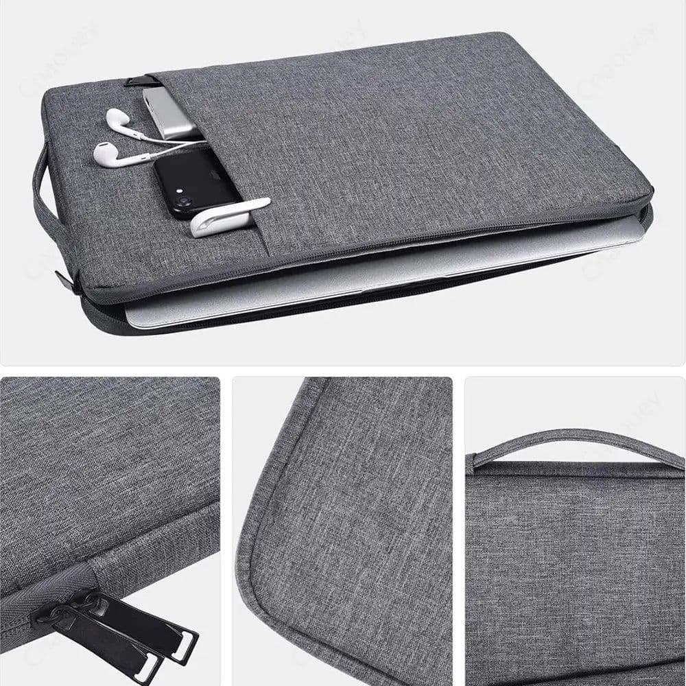 image-Laptop Sleeve Handbag Case for HP 13.3" 13.5" 14" 15.6" 16" Waterproof zipper Portable Notebook Cover for HP 11.6" 12.5" Bag