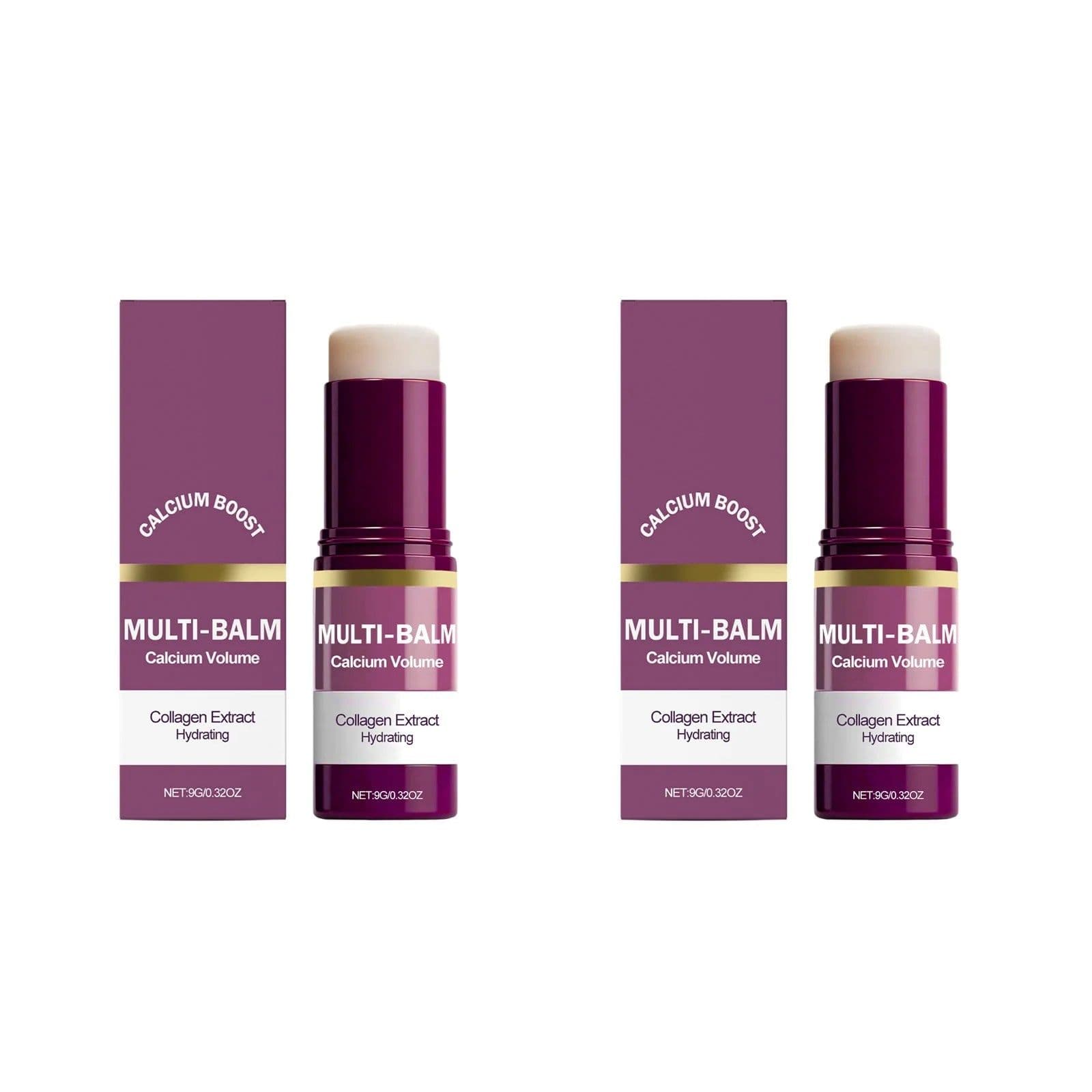 image-Multi Balm Calcium Volume Firming Skin Hydrating Nourishing Smoothing Collagen Moisturing Stick Suitable for Eyes Neck Face