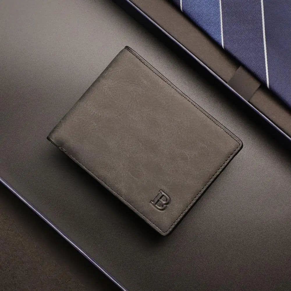 image-Picture Wallet Custom Engraving Wallet Frosted Retro Multifunction Wallets Multi Card Holder Leisure Coin Bag Father's Day Gift