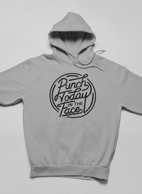 image-Punch Today In The Face Hoodie