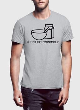 image-CEREAL ENTREPERNUR Printed T-shirt