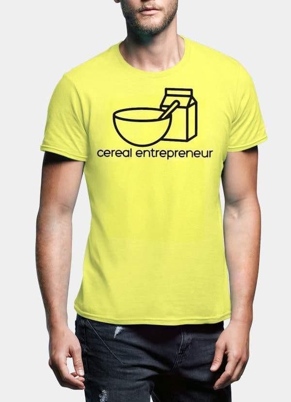 image-CEREAL ENTREPERNUR Printed T-shirt