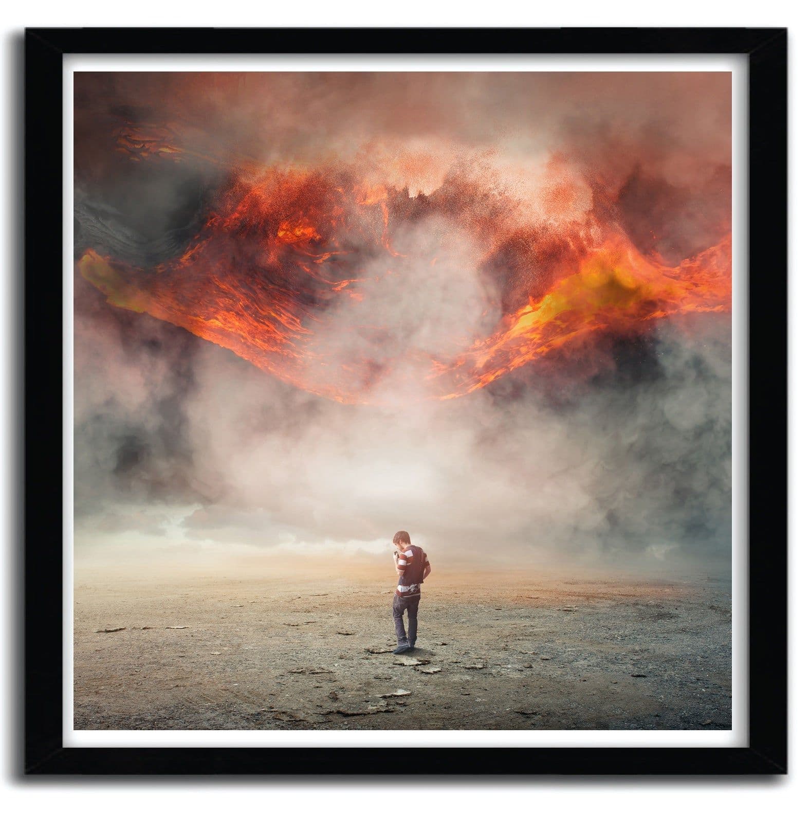 image-Affiche last cigarette blow up by Eugene Soloviev