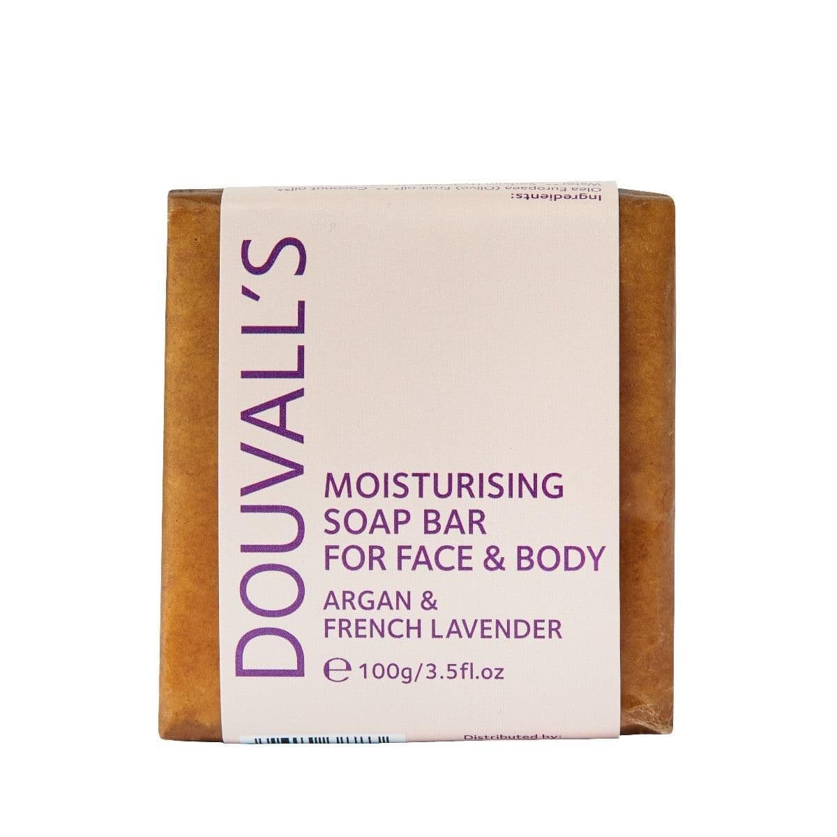 image-Organic Argan & French Lavender Soap 100g | Nourishing, Ethical, and Giving Back
