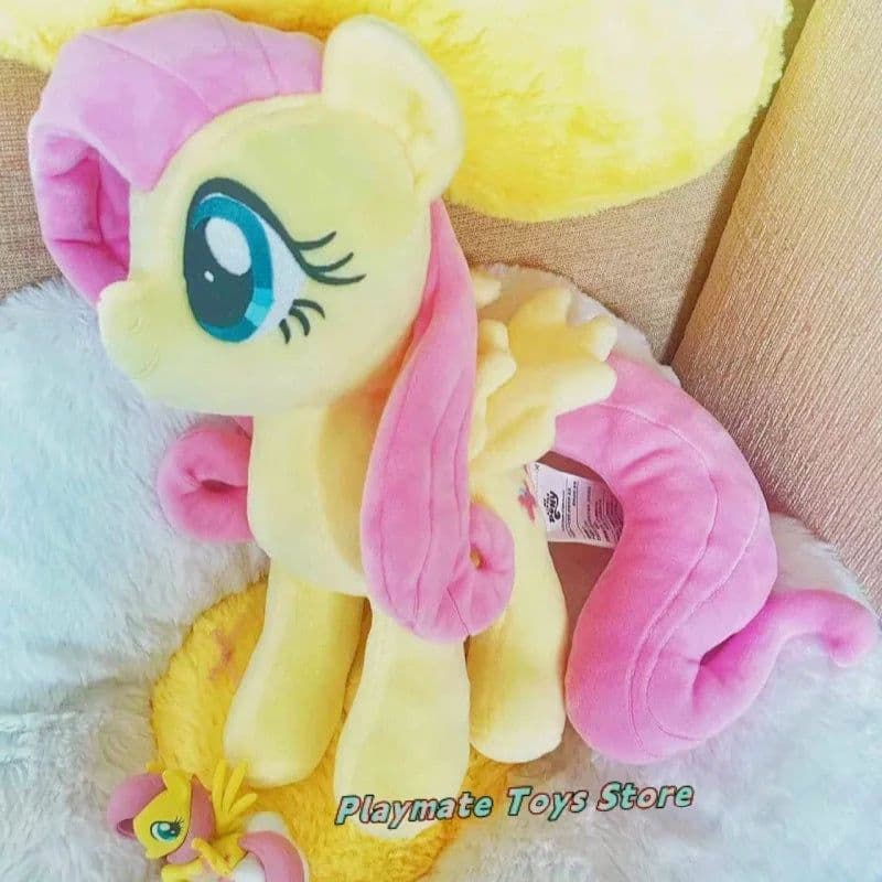 image-30/40/50cm Anime My Little Pony Prototype Plush Doll Anime Soft Pillow Girl Fluttershy Sofa Ornaments Children'S Customized Gift