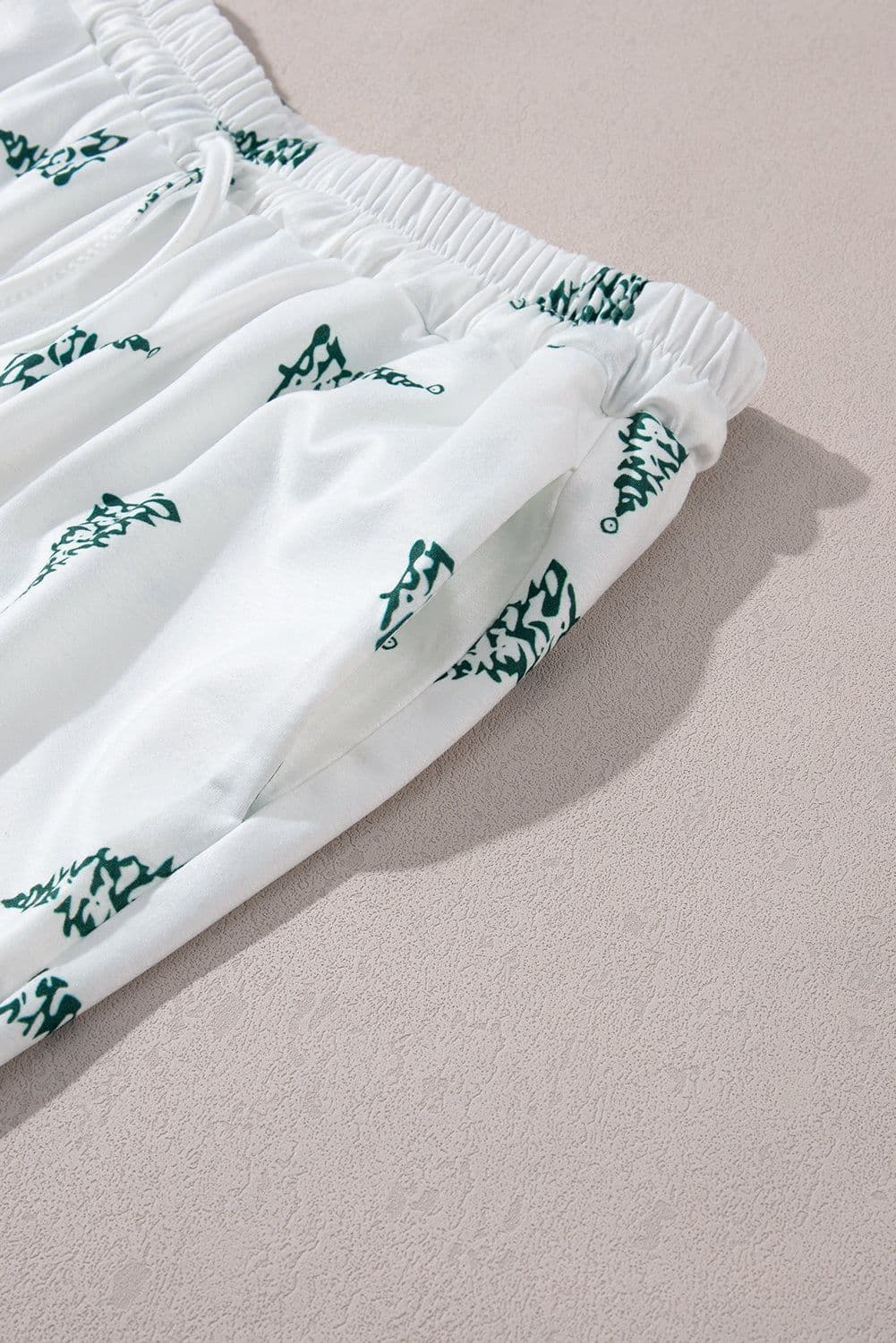 image-Skobeloff Christmas Tree Print Tee and Pants Lounge Set