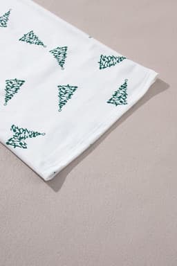 image-Skobeloff Christmas Tree Print Tee and Pants Lounge Set