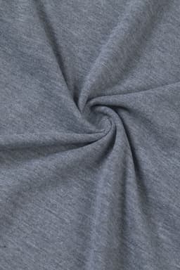 image-White Solid Color Crew Neck Tee