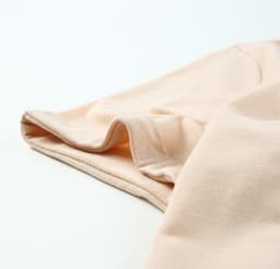 image-White Solid Color Crew Neck Tee