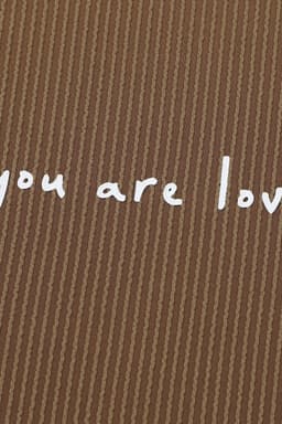 image-Khaki You Are Loved Print Corduroy Sweatshirt
