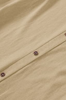 image-Black Solid Color Open-Front Buttons Cardigan