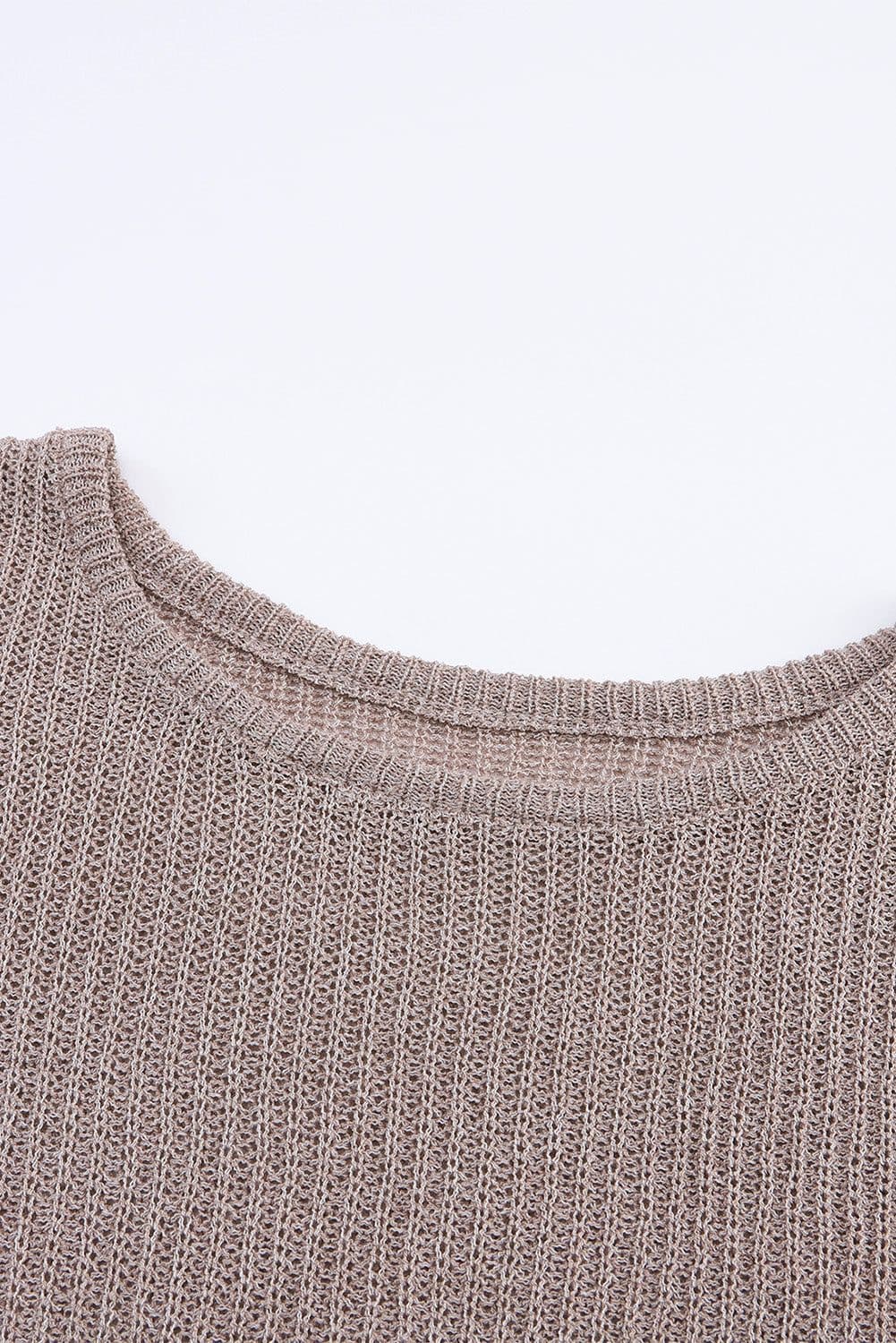 image-Bonbon Slouchy Dolman Sleeve High Low Sweater