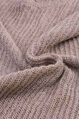 image-Bonbon Slouchy Dolman Sleeve High Low Sweater