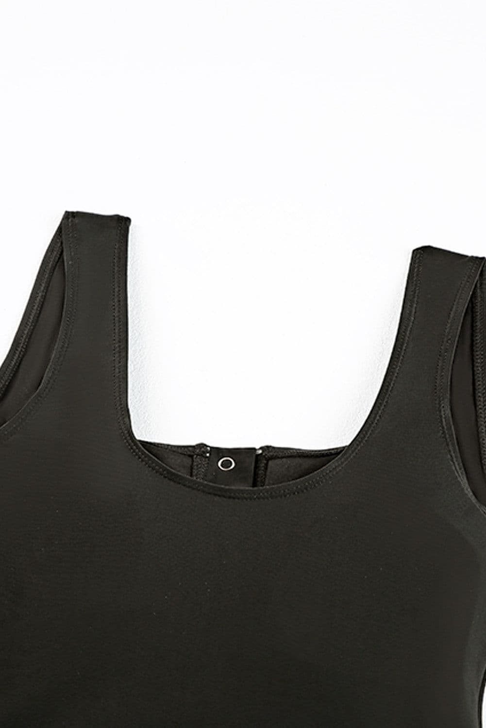 image-Leopard Square Neck Sleeveless Fashion Print Tankini Set