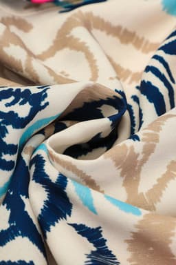 image-White Printed Tribal Print Bracelet Sleeve Buttoned Mini Dress