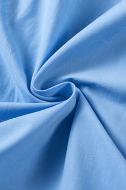 image-Beau Blue Ric Rac Colorblock Flutter Sleeve V Neck Tiered Dress