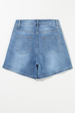 image-Ashleigh Blue Rhinestone Embellished Denim Shorts