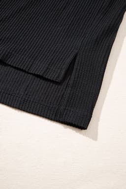 image-Parchment Sequin Patch Chest Pocket Corded Shacket