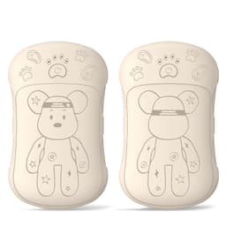 image-Rechargeable Hand Warmers 2 Pack, 2 in 1 Electric Hand Warmer, 6000mAh Portable Pocket Warmers Dual-Sided Safe Heating