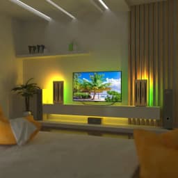 image-RGB Lamp & LED Stand | Desktop & Gaming Room Light