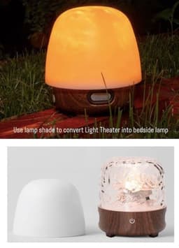 image-Light Theatre: Ambient Light With Stereo Speaker, Ripple Sunset Aurora