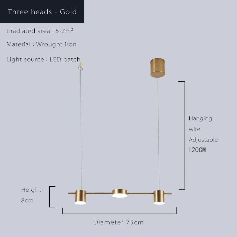 image-Modern Led Living Room Chandeliers Dining Table Ceiling Chandelier Kitchen Hanging Light Fixture Dimmable Indoor Lighting Lamp