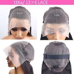 image-30 38 Inch Body Wave Lace Front Wigs Human Hair 13x6 Hd Lace Frontal Wig 200 Density Brazilian 13x4 Lace Frontal Wig Human Hair