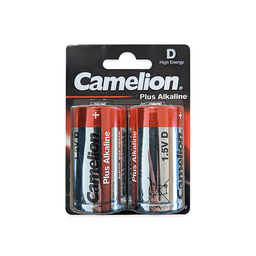 image-Camelion D Plus Alkaline Blister Pack of 2