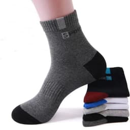 image-10/5/3pairs Breathable Con Sports Stockings Men Bamboo Fiber Autumn and Winter Men Socks Sweat Absorption Deodorant Business Sox