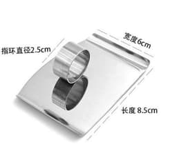 image-Manufacturers supply stainless steel vegetable cutting hand guards finger guards finger guards finger guards finger kitchen tools