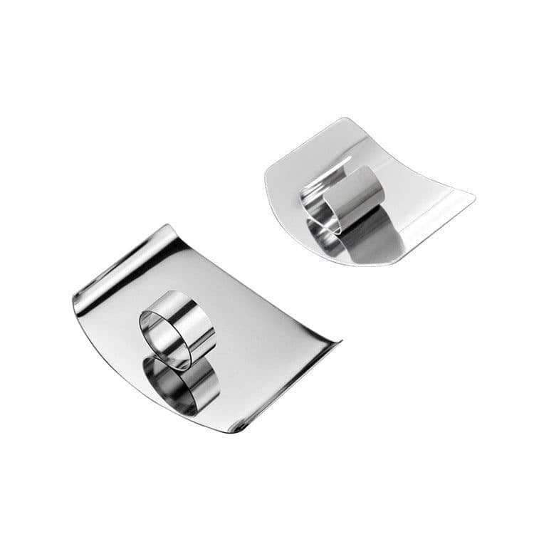 image-Manufacturers supply stainless steel vegetable cutting hand guards finger guards finger guards finger guards finger kitchen tools