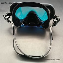 image-New Water Sports Adult Scuba Swimming Mask with Mirror Coating Lens UV Protection Mask Diving For Man Women