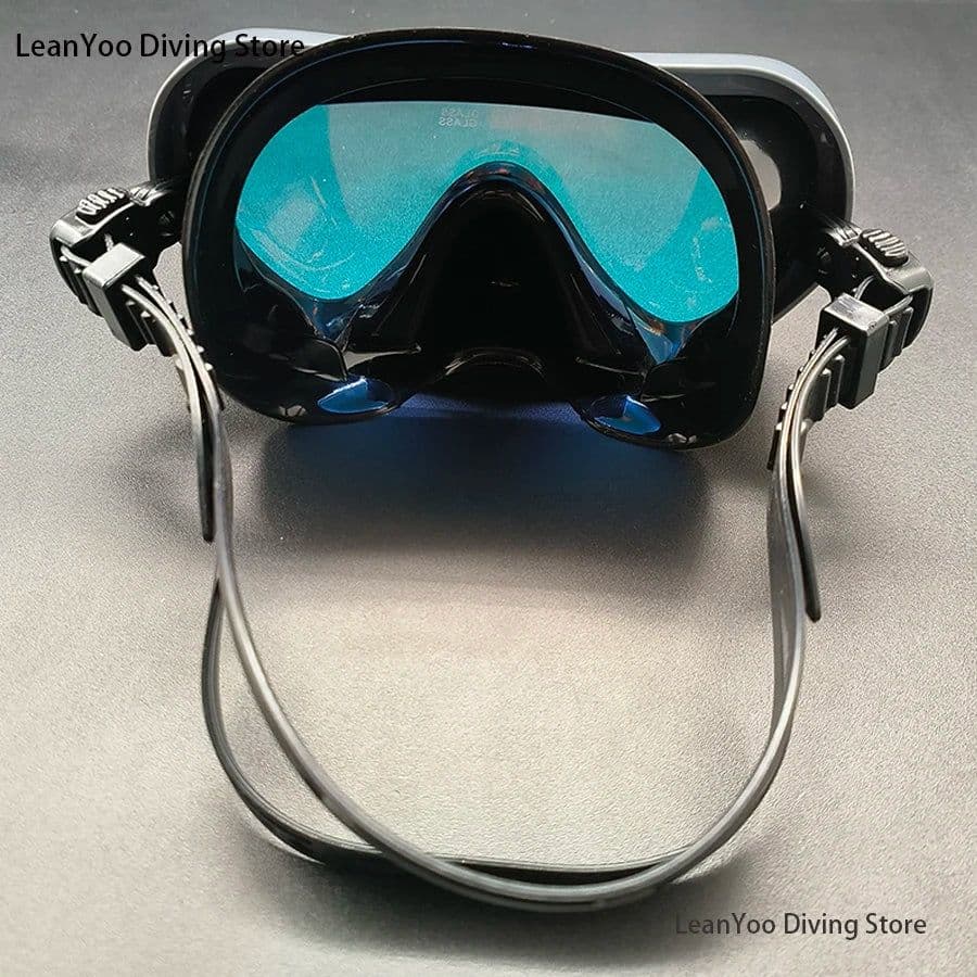 image-New Water Sports Adult Scuba Swimming Mask with Mirror Coating Lens UV Protection Mask Diving For Man Women