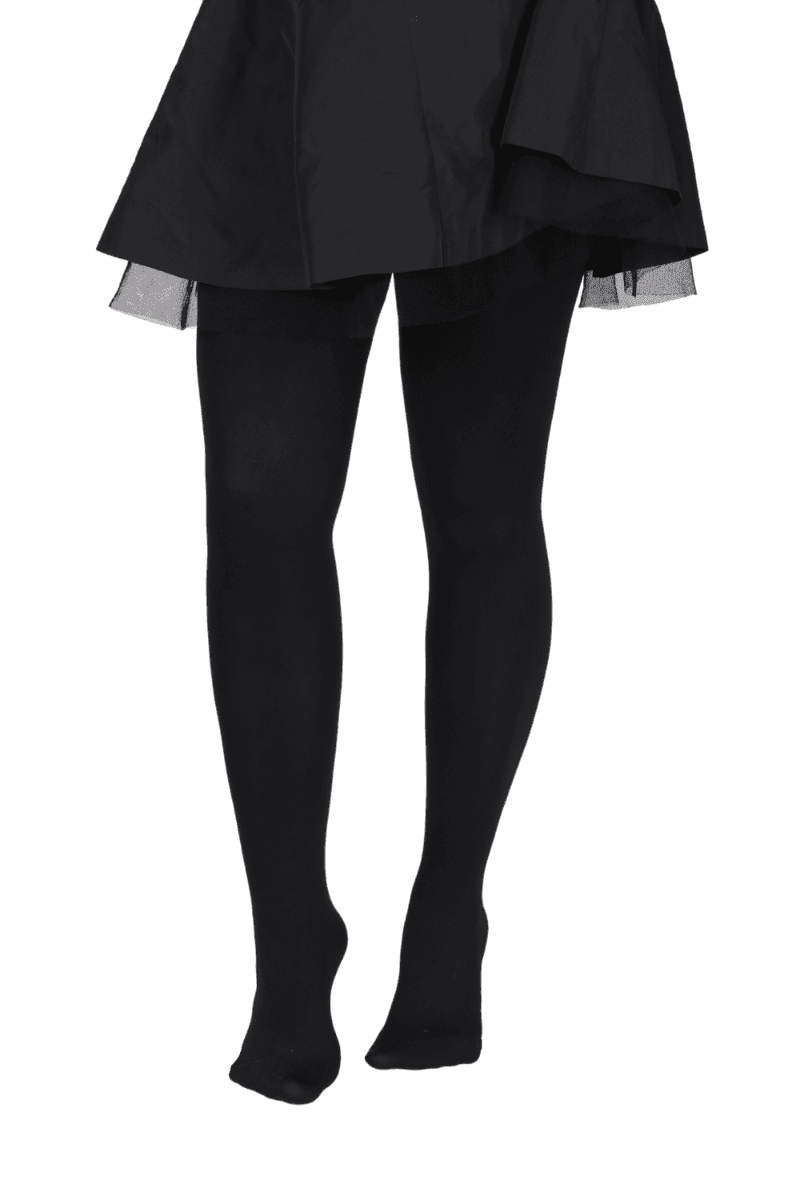 image-ECOCARE black 3D 90DEN recycled tights for women