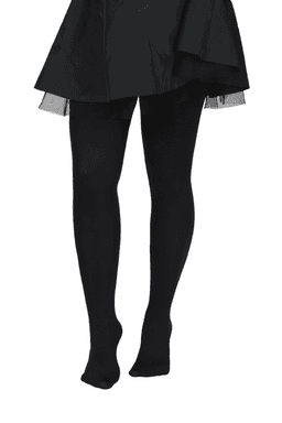 image-ECOCARE black 3D 90DEN recycled tights for women