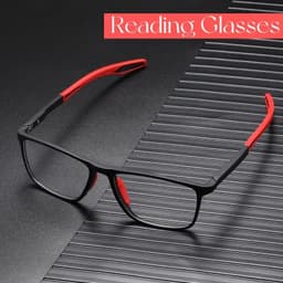 image-Anti-blue Light Reading Glasses Ultralight TR90 Sport Presbyopia Eyeglasses Women Men Far Sight Optical Eyewear Diopters To +4.0