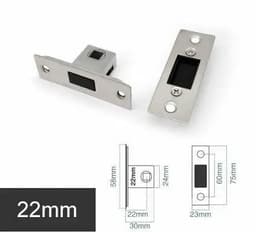 image-Magnetic mute magnetic lock Silent lock body Bathroom door magnetic lock core Eccentric lock Margin 22mm 25mm 30mm 35mm 40mm 50