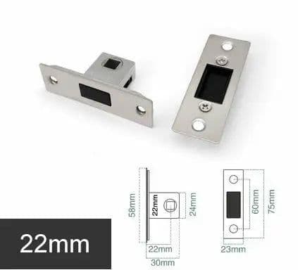 image-Magnetic mute magnetic lock Silent lock body Bathroom door magnetic lock core Eccentric lock Margin 22mm 25mm 30mm 35mm 40mm 50