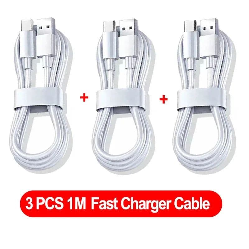 image-NNBILI 1-3PCS 10A 100W Type C Super Fast Charging Cable Data Cord For Huawei OPPO vivo iQoo Quick Charing USB C Cables
