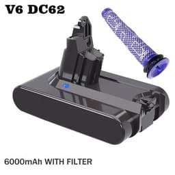 image-Bonacell 21.6V Batterie for Dyson V6 V7 V8 V10 Series SV12 DC62 SV11 sv10 Handheld Vacuum Cleaner Spare battery
